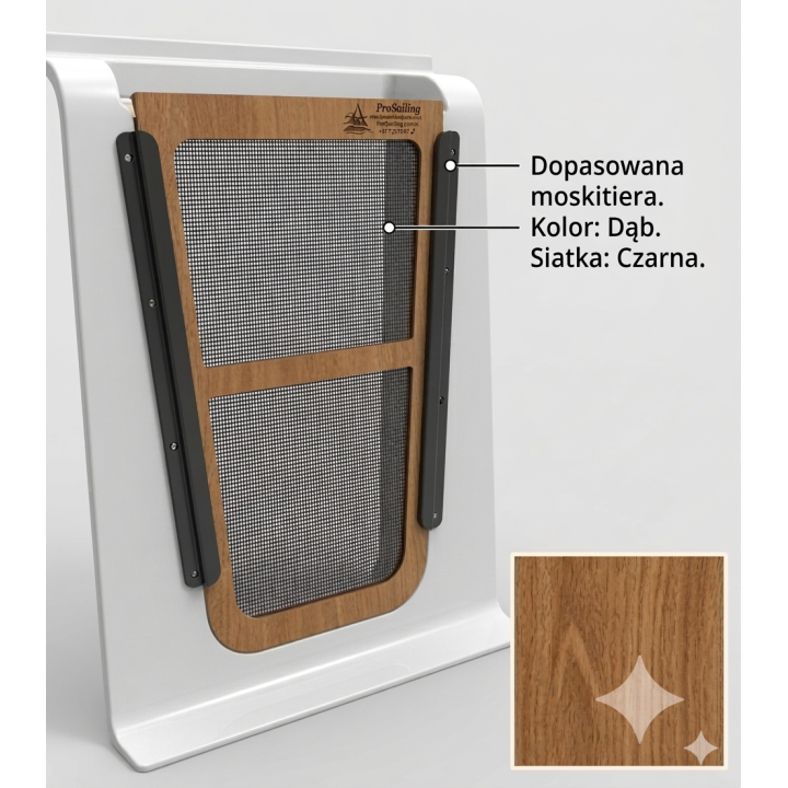 Moskitiera do jachtu - sztorcklapa