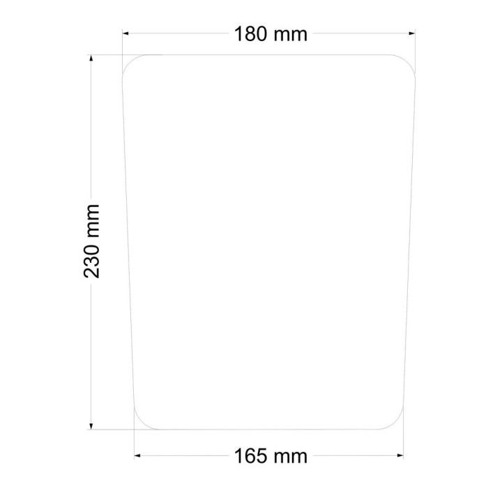 Deska do pantografu, słonina, grubość 25mm